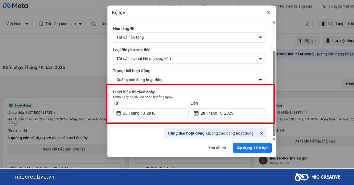cách sử dụng thư viện quảng cáo facebook library
