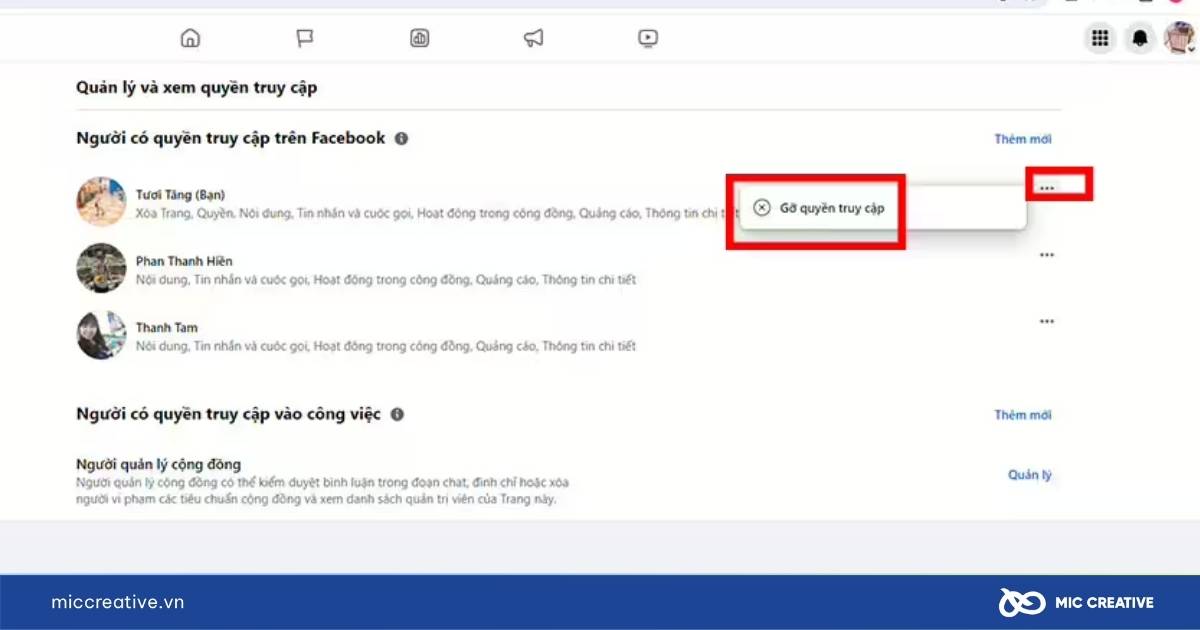 cách gỡ trang fanpage trên facebook