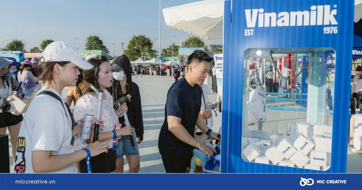 Những trò chơi hấp dẫn của Vinamilk