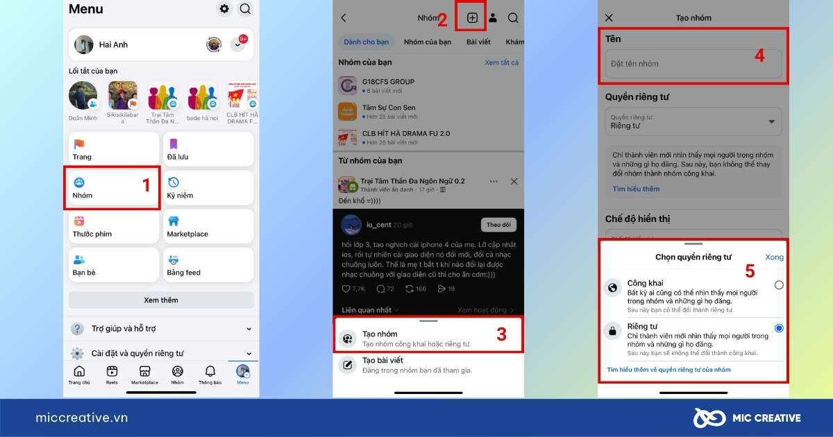 group facebook là gì