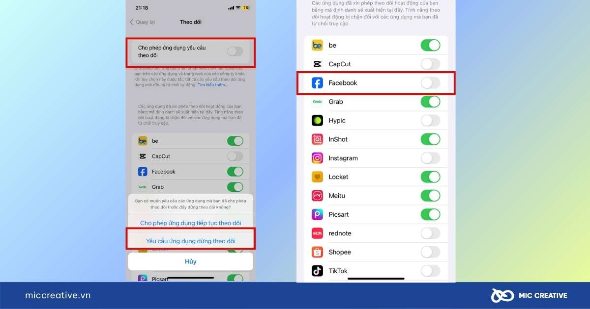 tắt quảng cáo trên facebook điện thoại