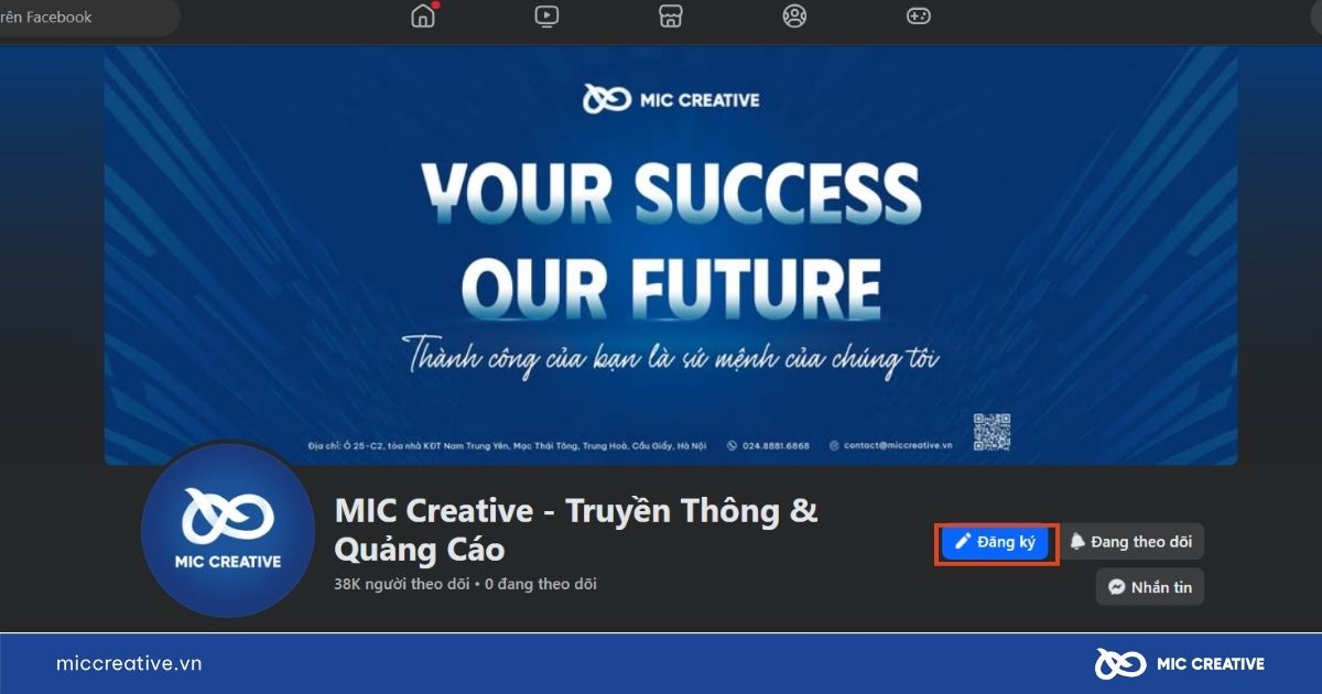 cách lập page trên facebook