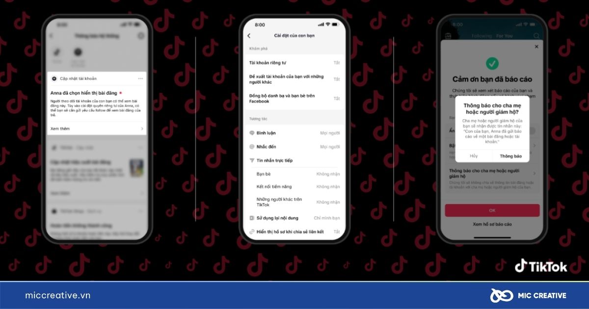 TikTok cập nhập tính năng hỗ trợ cha mẹ 
