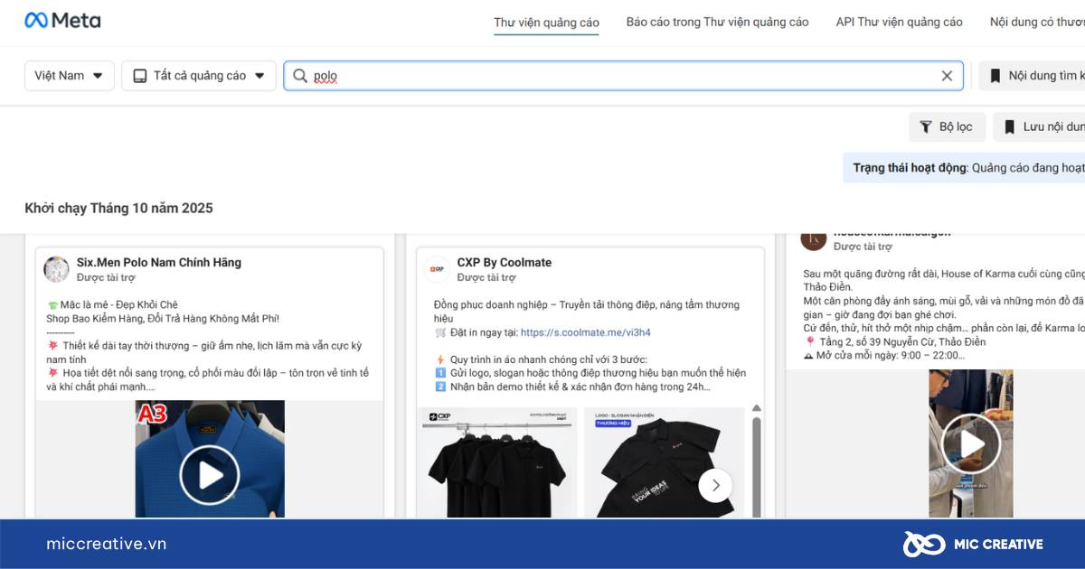 cách sử dụng thư viện quảng cáo facebook library
