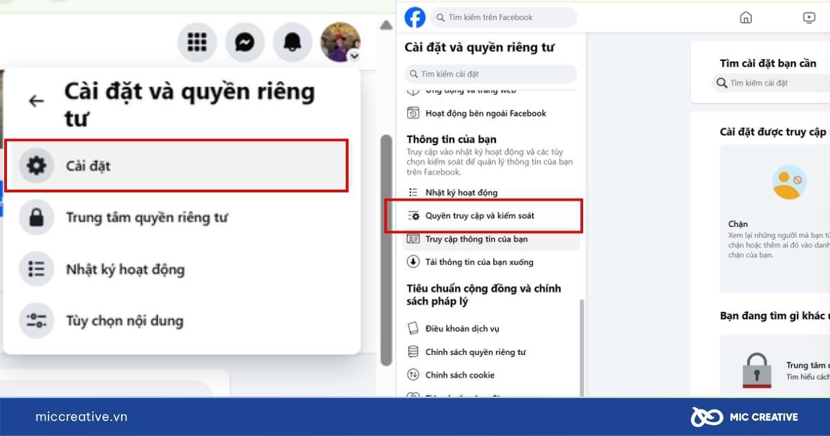 cách ẩn trang fanpage trên facebook