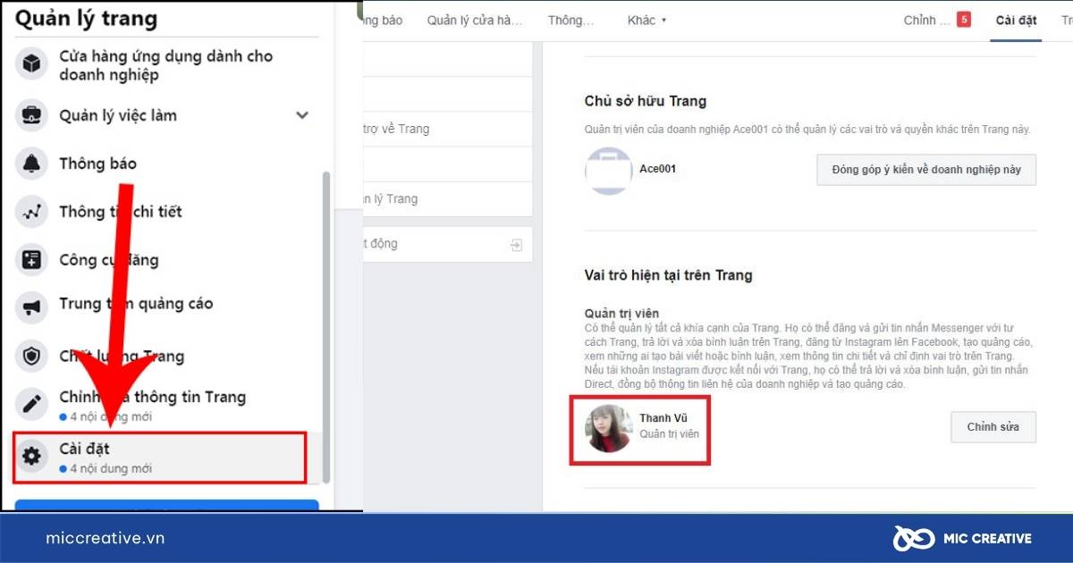 cách đổi mật khẩu fanpage facebook