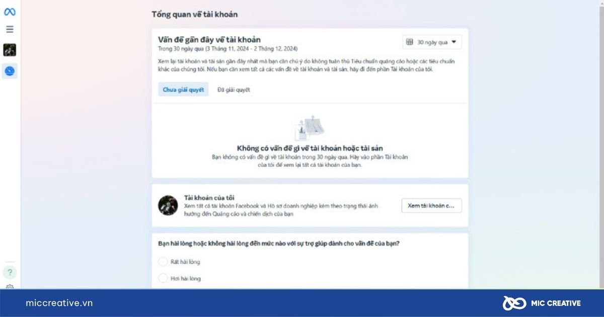 cách kiểm tra tài khoản quảng cáo facebook