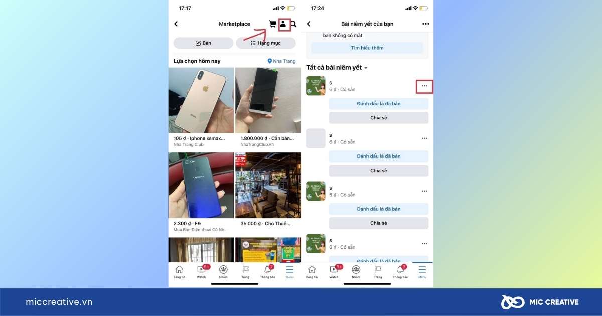 cách tắt marketplace trên facebook