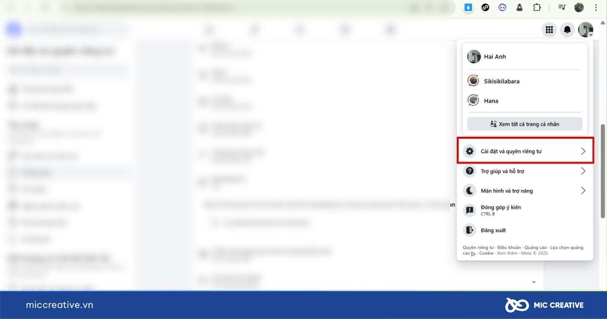 cách tắt marketplace trên facebook