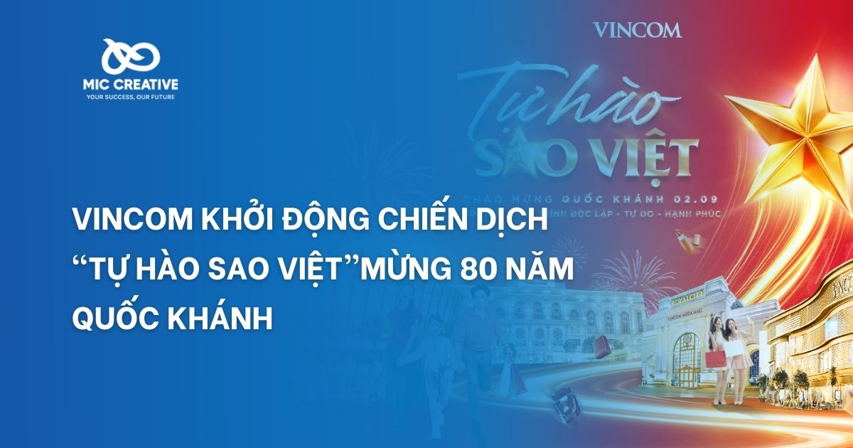 Vincom khởi động chiến dịch Tự hào Sao Việt