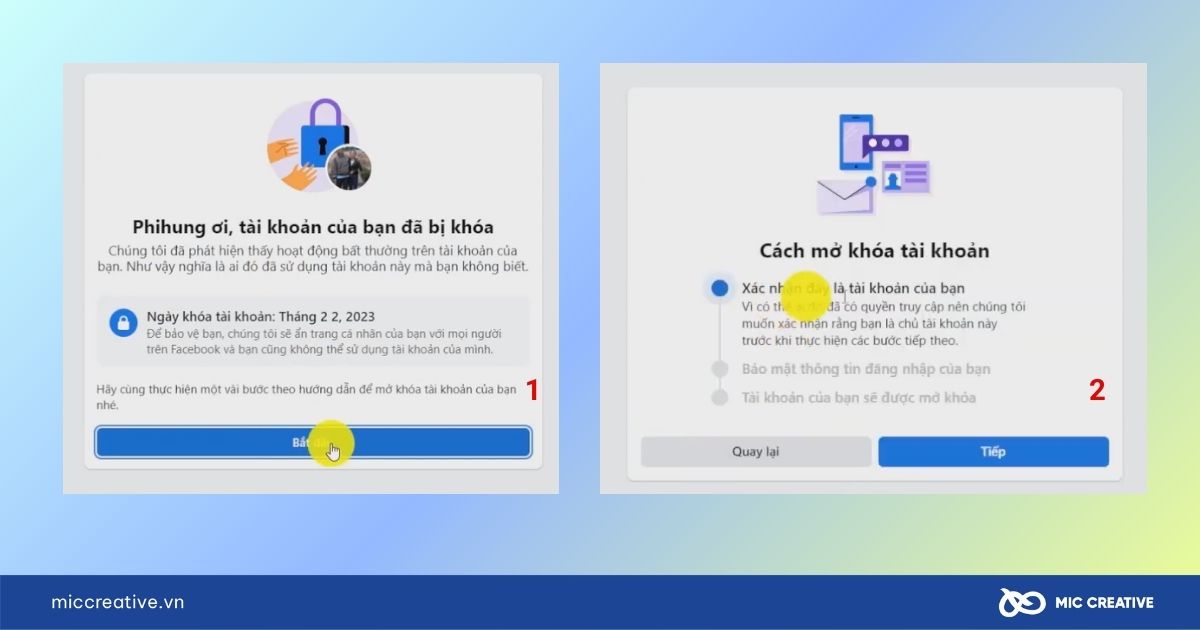 xác minh tài khoản quảng cáo facebook