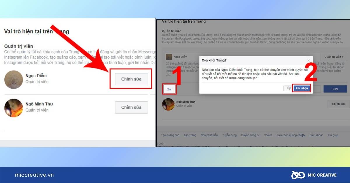 cách đổi mật khẩu fanpage facebook