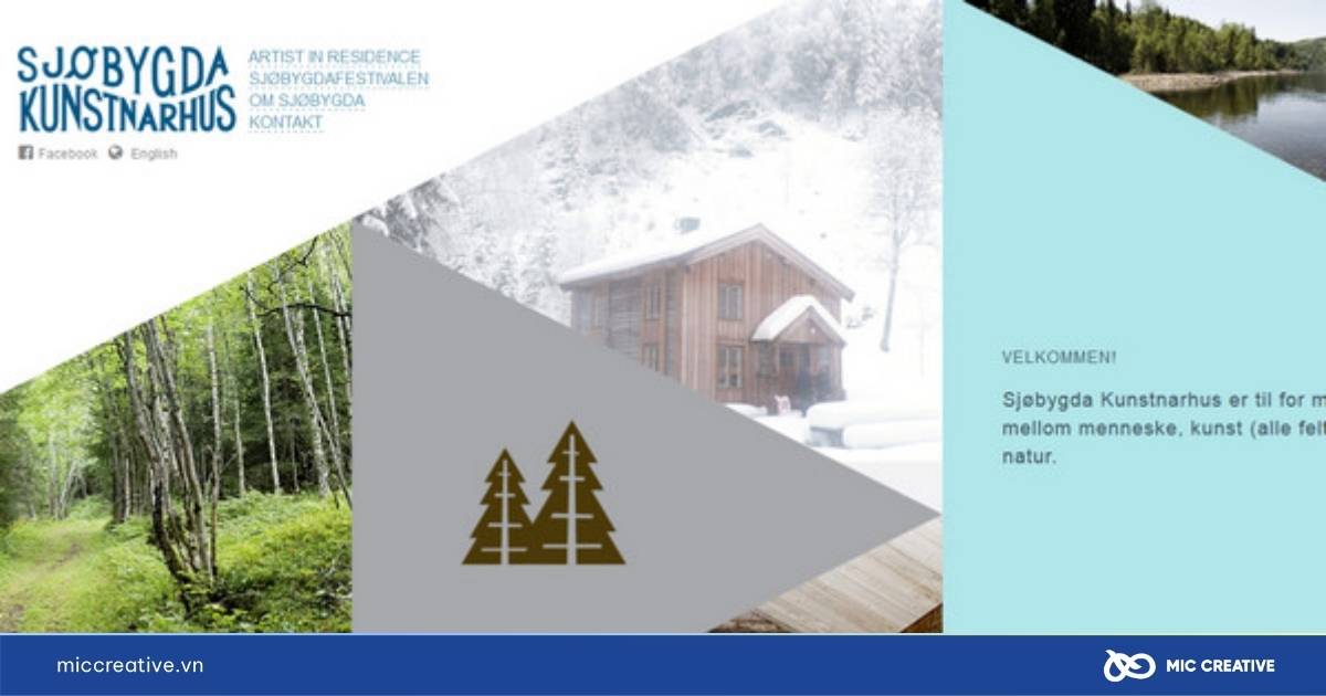 Layout website