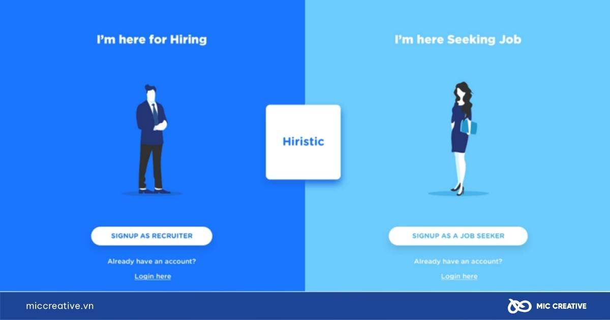Layout website
