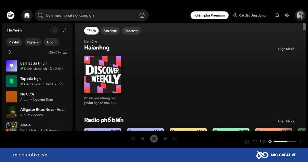 Layout website