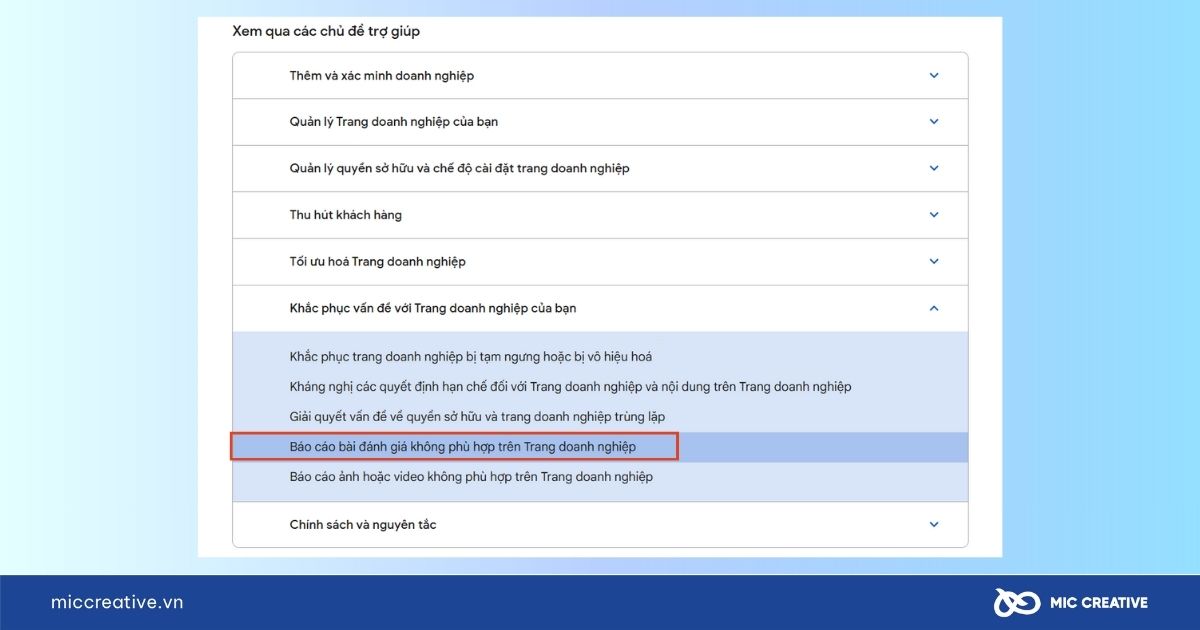 Cách xóa đánh giá trên Google Maps