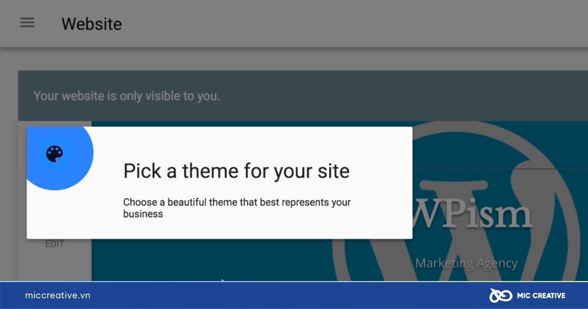 cách tạo web miễn phí trên google