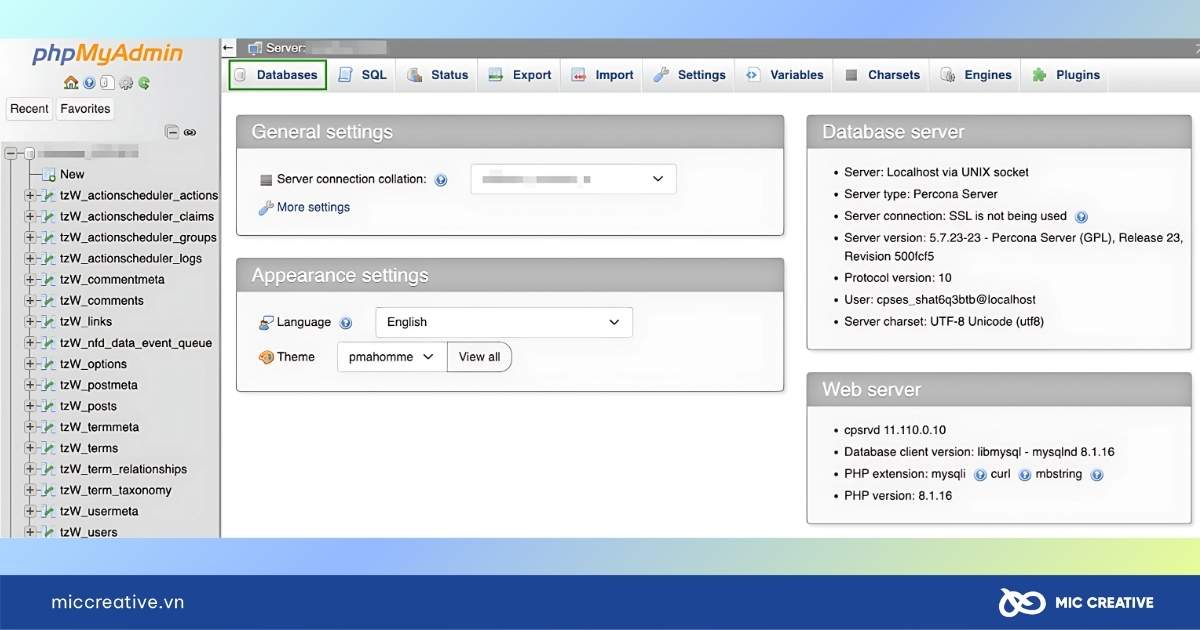 sao lưu trang web WordPress