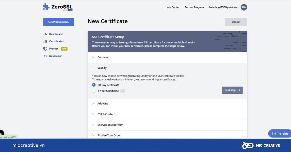 Free ssl
