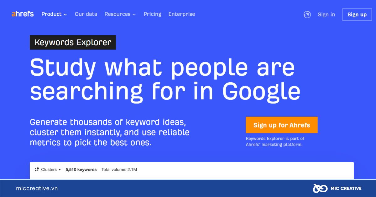 các loại từ khóa trong seo