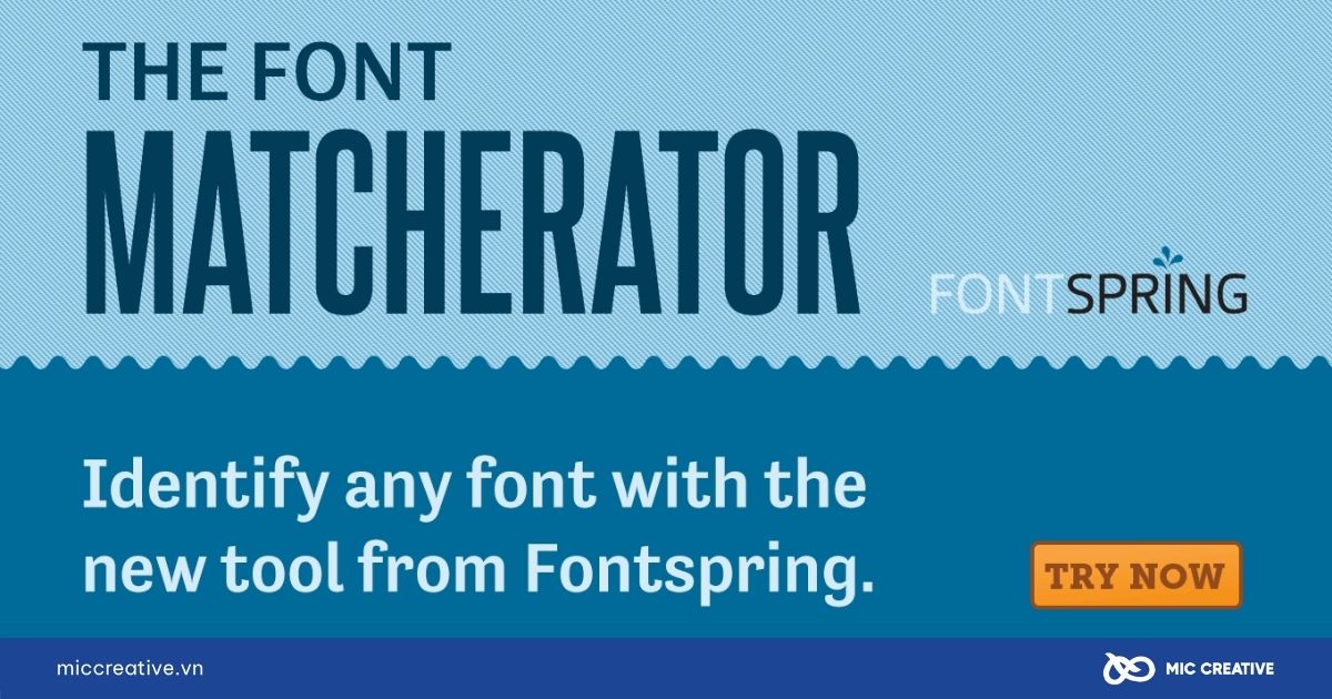 Công cụ phân tích một hình ảnh phức tạp Fontspring Matcherator 