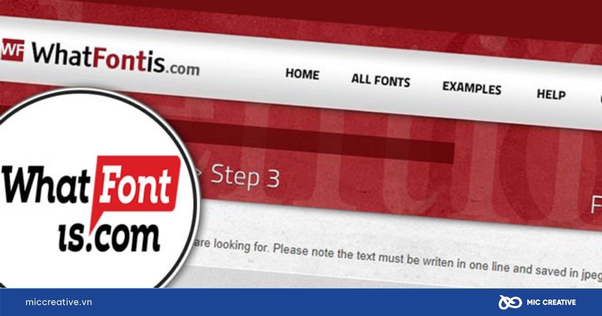 Công cụ tìm font chữ miễn phí WhatFontis 
