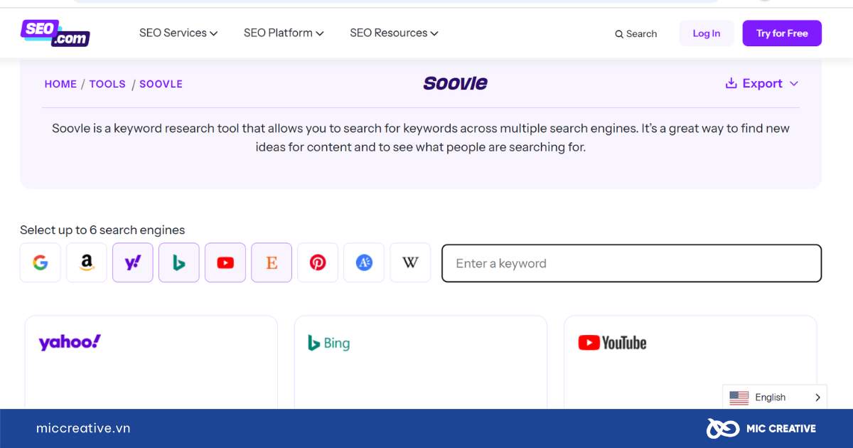 phần mềm seo từ khóa miễn phí
