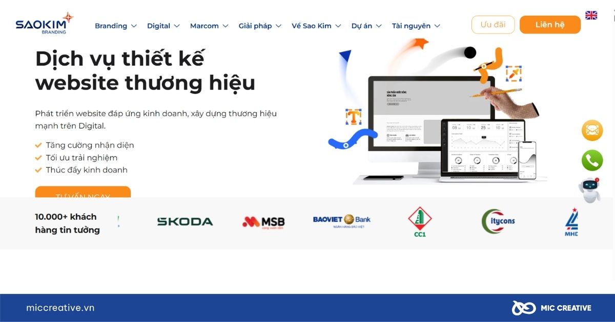 thiết kế website hà nội
