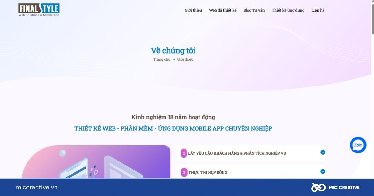 thiết kế website hà nội