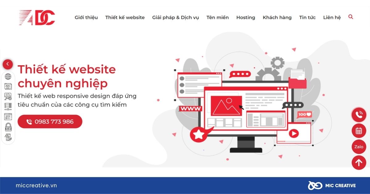 thiết kế website hà nội