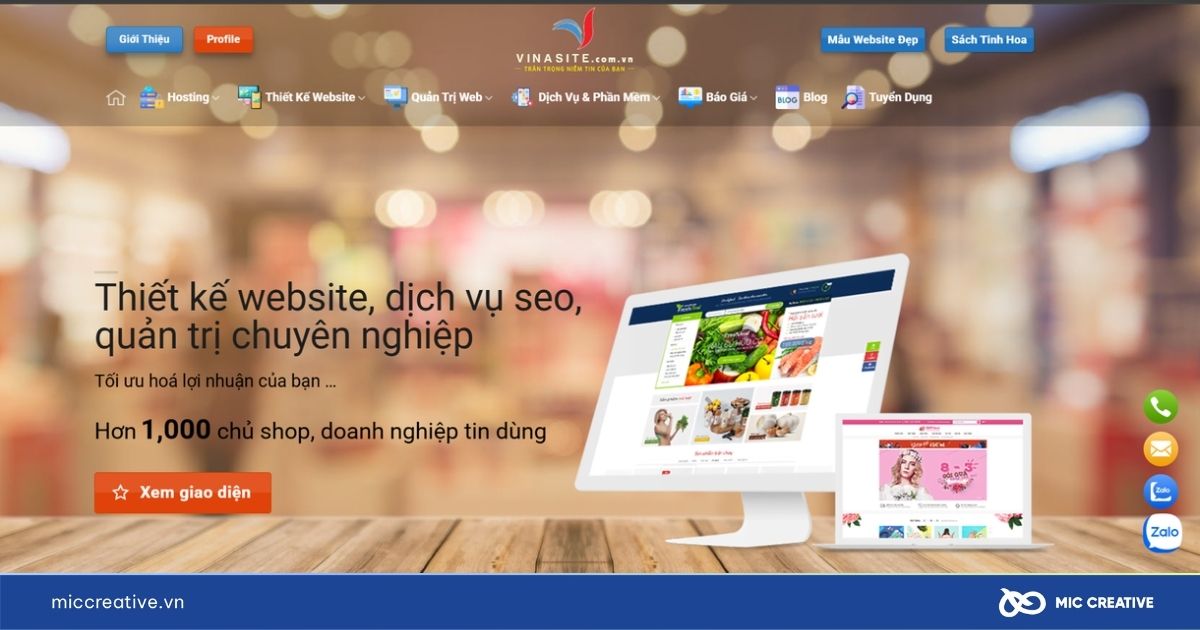 thiết kế website hà nội