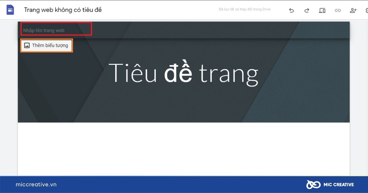cách tạo web miễn phí trên google