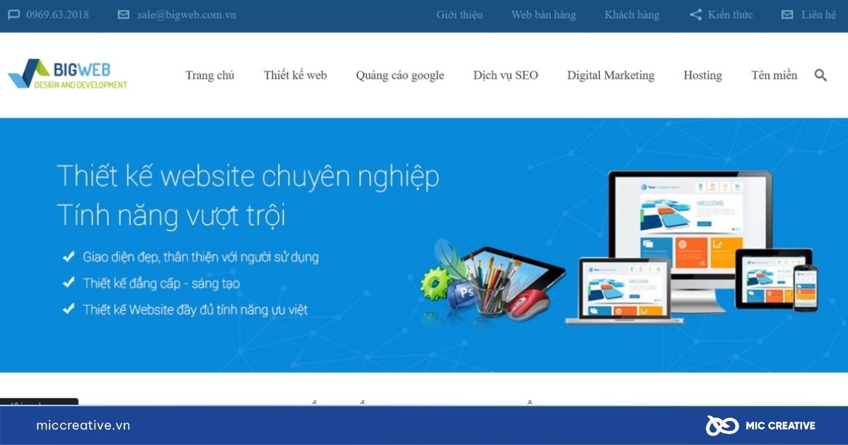thiết kế website hà nội