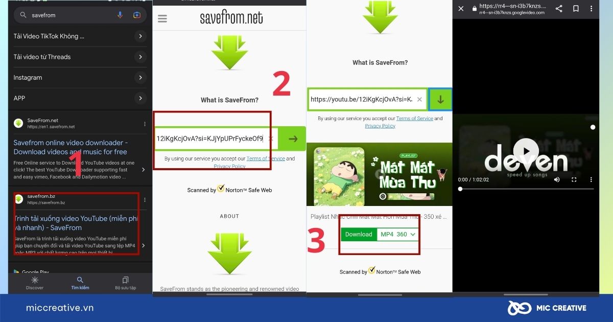 Download video từ trang web không cho download bằng SaveFrom