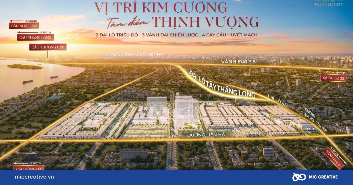 Dự án thiết kế Website Vinhomes Wonder City 