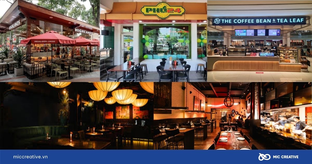 Hệ sinh thái F&B của VTI GROUP
