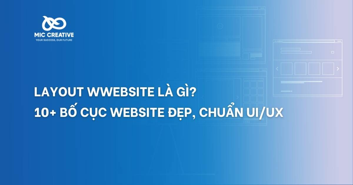 Layout website