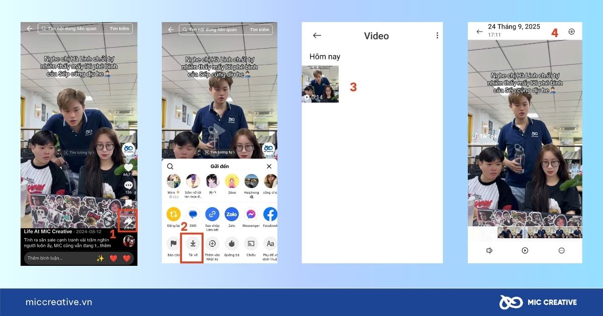 Cách chụp hình trên TikTok