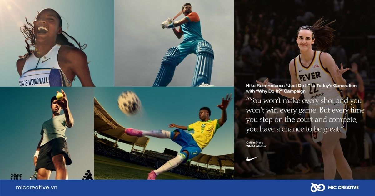 Nike đổi sang khẩu hiệu "Why Do It?"