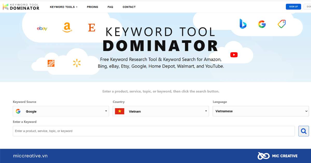 phần mềm seo từ khóa miễn phí