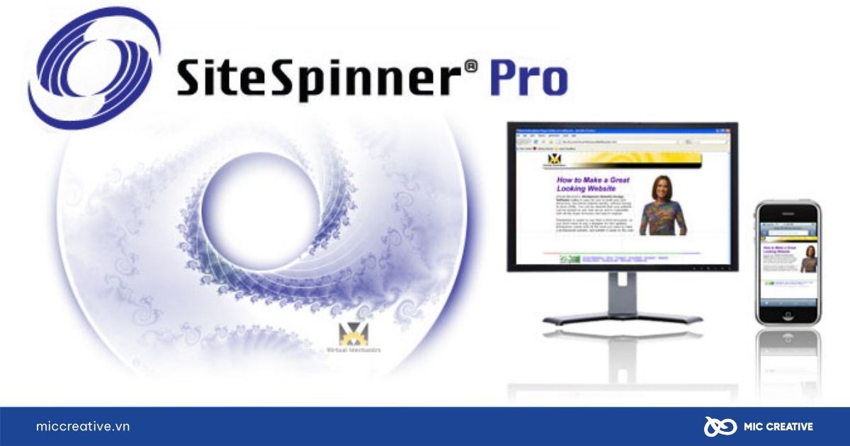Phần mềm SiteSpinner