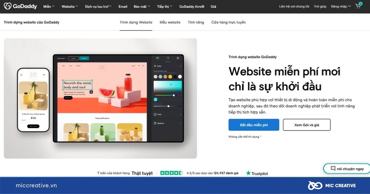 phần mềm thiết kế web kéo thả
