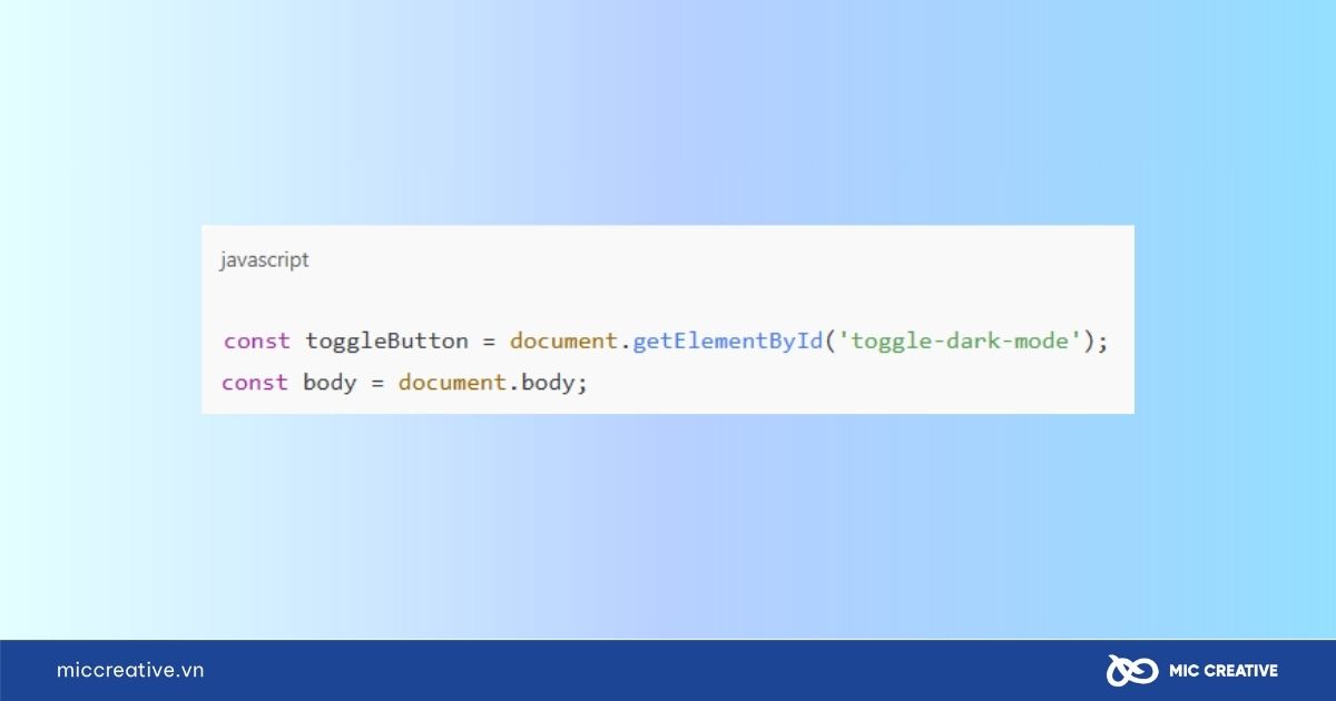 Dark Mode trong thiết kế website