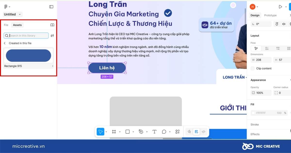 hướng dẫn sử dụng figma thiết kế giao diện web