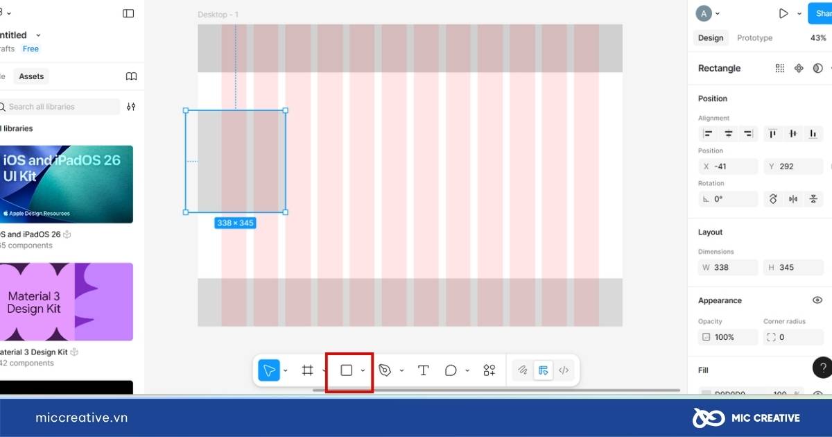 hướng dẫn sử dụng figma thiết kế giao diện web