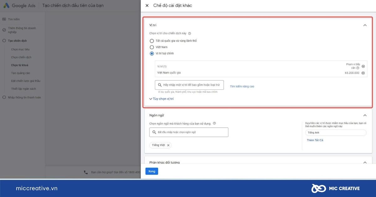 chạy quảng cáo landing page trên facebook 