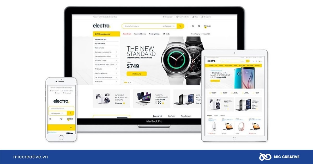 Theme WordPress Electro