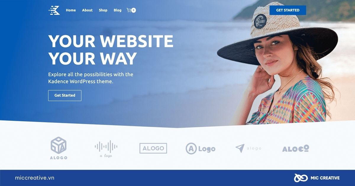Theme WordPress Kadence 