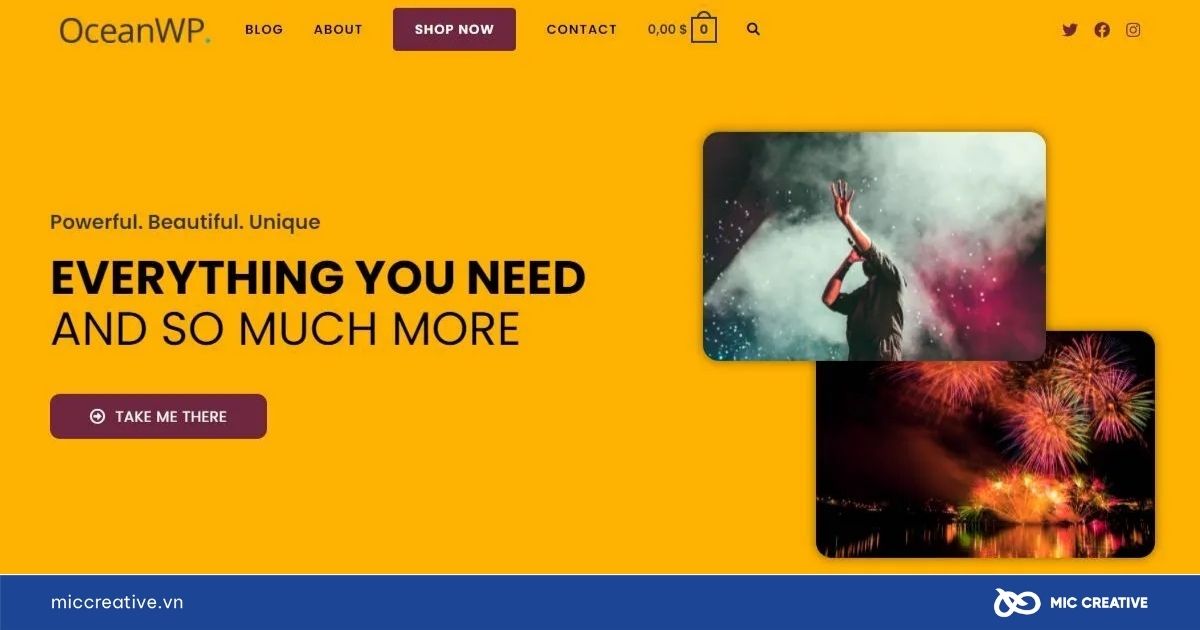 Theme WordPress OceanWP 