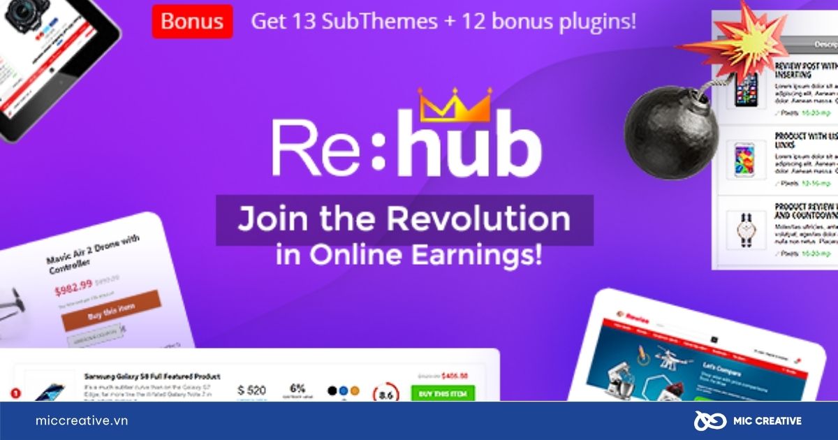 Theme WordPress Rehub